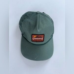 Carhartt Outdoor Explorer Green Mesh Trucker Hat | Adjustable Snapback